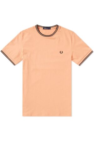22 05 2018 fredperry twintippedtee apricot m1588 g05 th 1