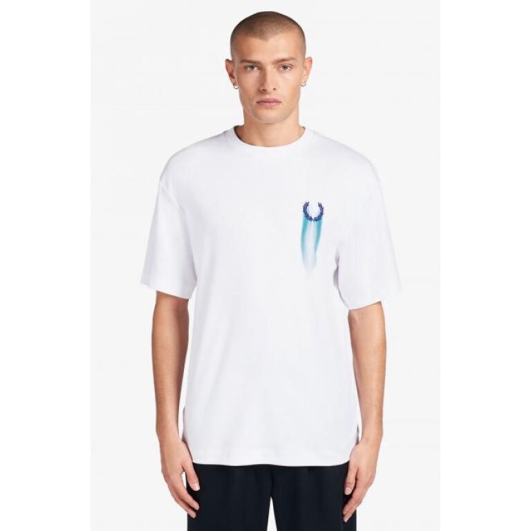t shirt fred perry m8633 100 8124