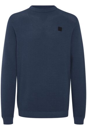 ensign blue knitted pullover